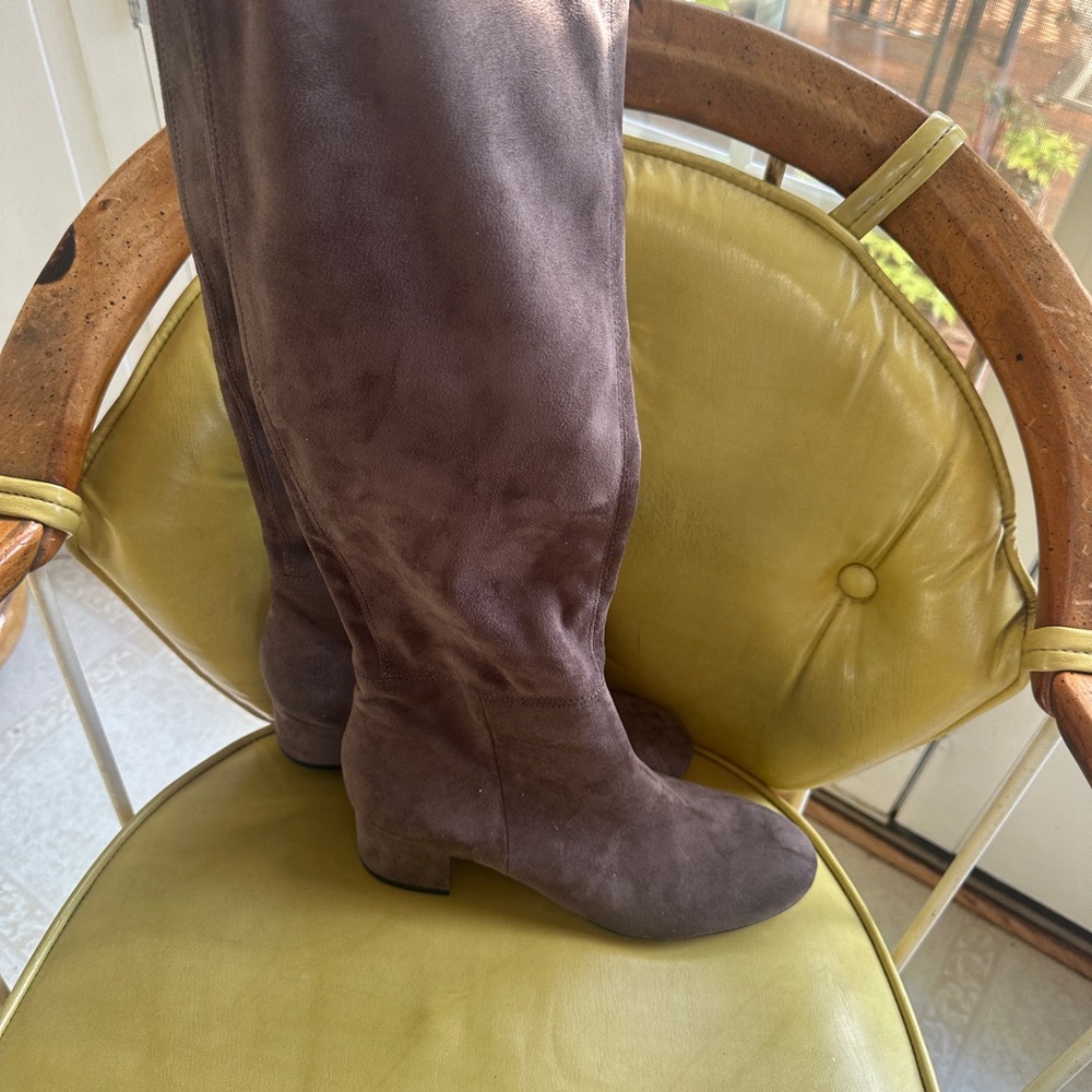 New Marc Fisher taupe over the knee boots 7 1/2 M